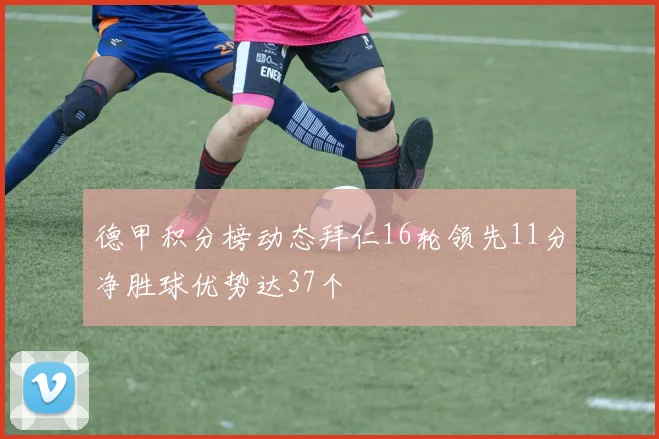 德甲积分榜动态拜仁16轮领先11分净胜球优势达37个